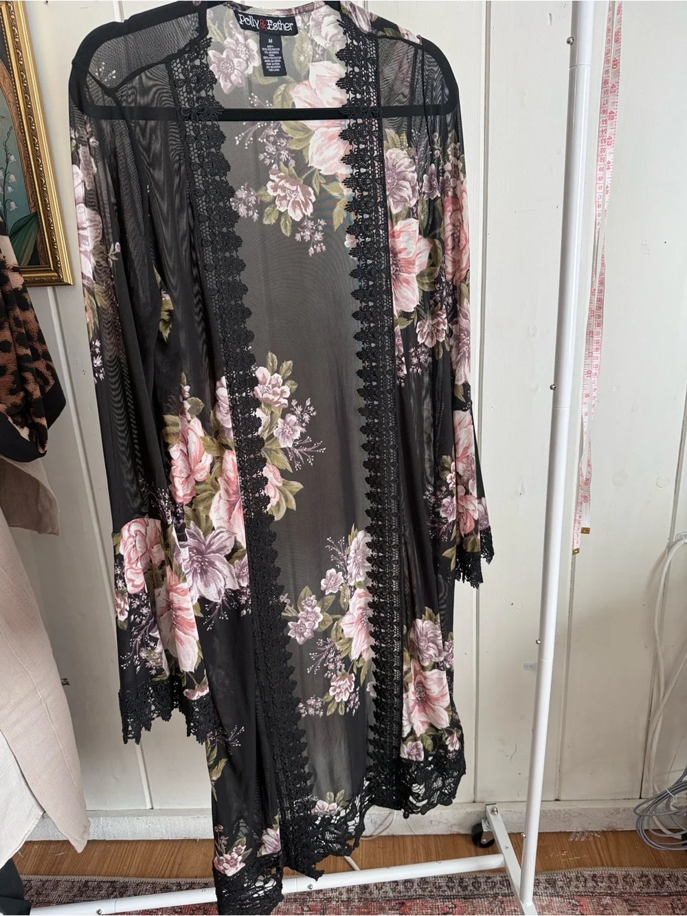 Polly & Esther sheer black